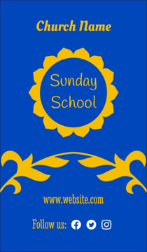 Picture of Sunday School 6 - 81" x 47"