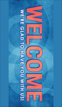 Picture of Welcome 9 - 81" x 47"