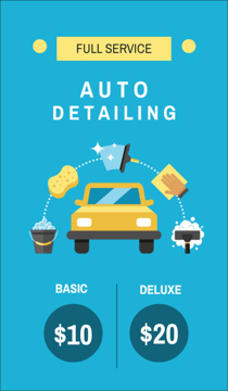 Picture of Auto Detailing 4 - 81" x 47"