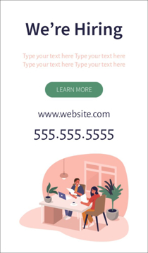 Picture of Now Hiring 10 - 81" x 47"