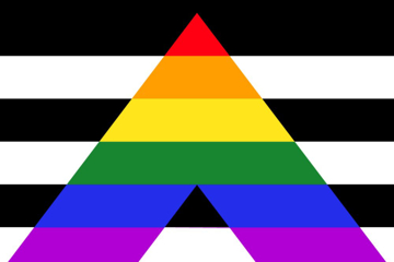Picture of Straight Ally Pride Flag- 4x6