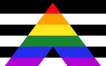Picture of Straight Ally Pride Flag- 5x8