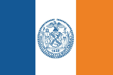 Picture of New York City, NY Flag- 2x3