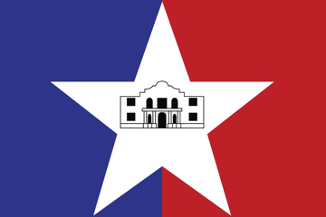 Picture of San Antonio, TX Flag- 4x6