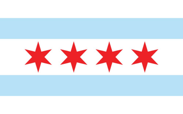 Picture of Chicago, IL Flag- 5x8