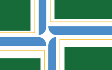 Picture of Portland, OR Flag- 5x8