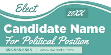 Picture of Large Political Sign 15