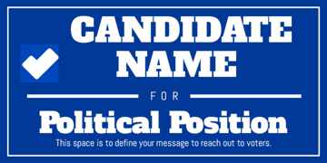 Picture of Large Political Sign 16