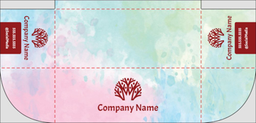 Picture of 3 Sided Table Throw 33 - 6ft