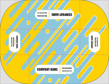 Picture of 4 Sided Table Throw 25 - 4ft