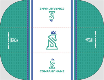 Picture of 4 Sided Table Throw 30 - 4ft