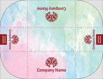 Picture of 4 Sided Table Throw 33 - 4ft