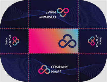 Picture of 4 Sided Table Throw 34 - 4ft