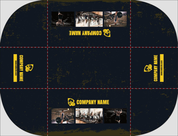 Picture of 4 Sided Table Throw 37 - 4ft