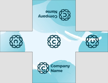 Picture of 4 Sided Fitted Table Throw 27 - 4ft