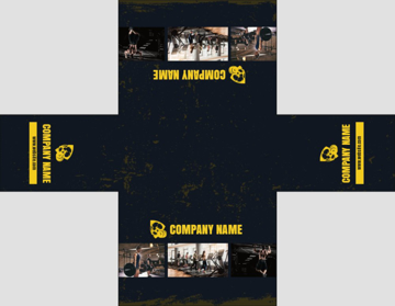 Picture of 4 Sided Fitted Table Throw 37 - 4ft