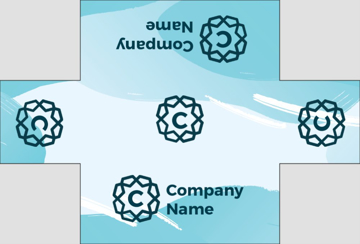 Picture of 4 Sided Fitted Table Throw 27 - 6ft