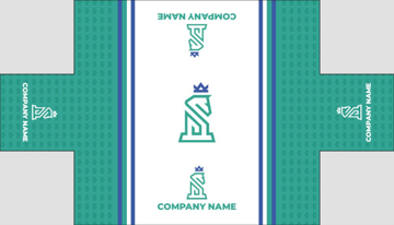 Picture of 4 Sided Fitted Table Throw 30 - 8ft