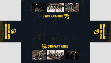 Picture of 4 Sided Fitted Table Throw 37 - 8ft