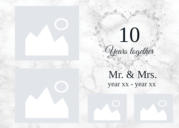 Picture of Metal Prints Anniversary 1 - 5x7