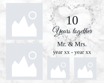 Picture of Metal Prints Anniversary 1 - 8x10