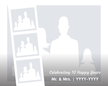 Picture of Metal Prints Anniversary 11 - 8x10