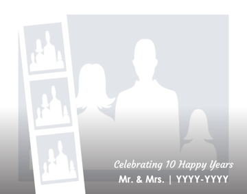 Picture of Metal Prints Anniversary 11 - 11x14