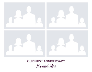 Picture of Metal Prints Anniversary 12 - 11x14