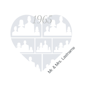 Picture of Metal Prints Anniversary 5 - 12x12