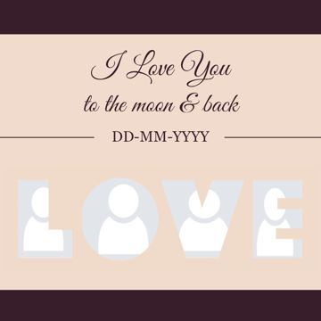 Picture of Metal Prints Anniversary 6 - 16x16