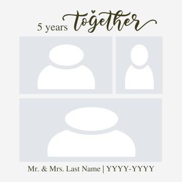 Picture of Metal Prints Anniversary 9 - 16x16