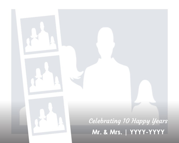 Picture of Metal Prints Anniversary 11 - 16x20