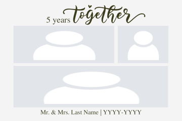 Picture of Metal Prints Anniversary 9- 24x36