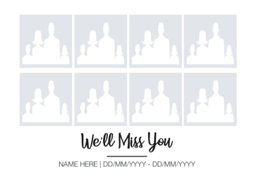 Picture of Metal Prints In Memory 7 - 5x7