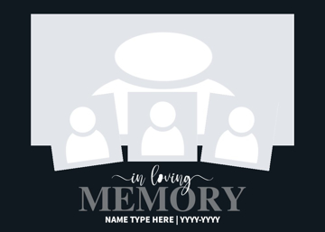 Picture of Metal Prints In Memory 11 - 5x7