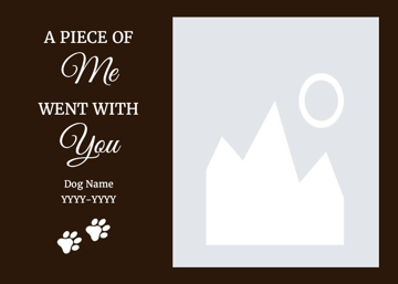 Picture of Metal Prints In Memory 14 - 5x7