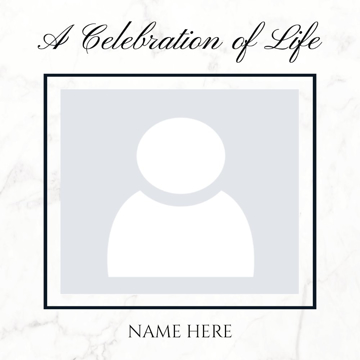 Picture of Metal Prints In Memory 10 - 8x8