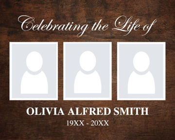 Picture of Metal Prints In Memory 2 - 8x10