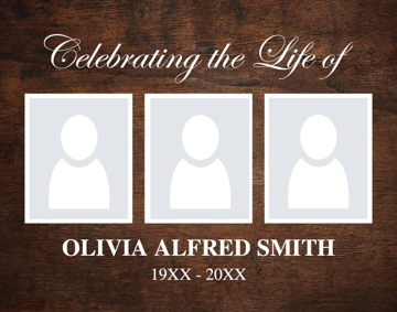 Picture of Metal Prints In Memory 2 - 11x14