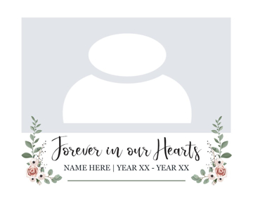 Picture of Metal Prints In Memory 5 - 11x14