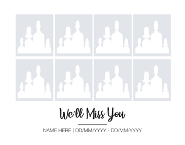 Picture of Metal Prints In Memory 7 - 11x14