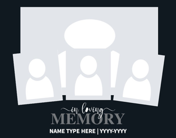 Picture of Metal Prints In Memory 11 - 11x14