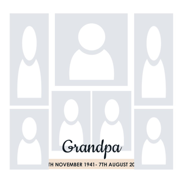 Picture of Metal Prints In Memory 1 - 12x12