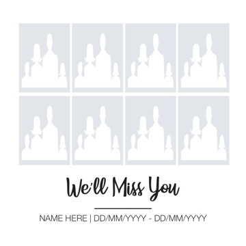 Picture of Metal Prints In Memory 7 - 12x12