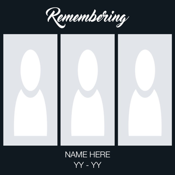 Picture of Metal Prints In Memory 9 - 12x12