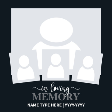 Picture of Metal Prints In Memory 11 - 12x12