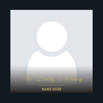 Picture of Metal Prints In Memory 8 - 16x16