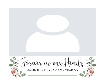 Picture of Metal Prints In Memory 5 - 16x20