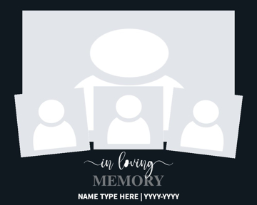 Picture of Metal Prints In Memory 11 - 16x20