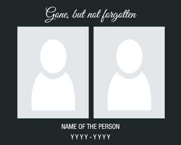 Picture of Metal Prints In Memory 13 - 16x20